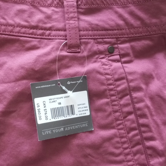 Eddie Bauer purple shorts - Picture 3 of 6